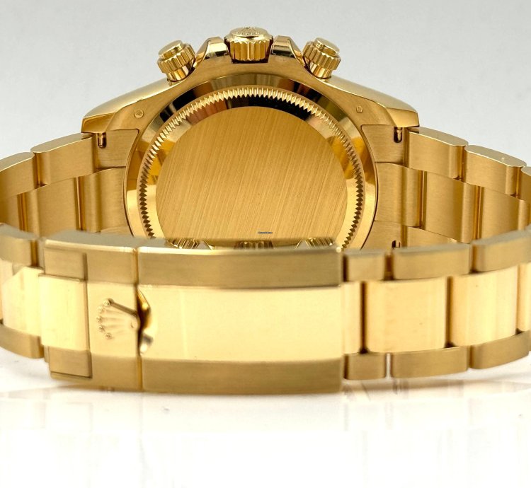 Rolex Daytona Yellow Gold Champagne Dial Yellow Gold Bracelet 126508 Unworn 2024