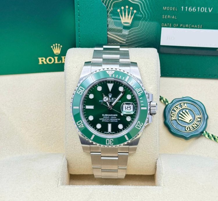 Rolex Submariner Date Hulk New Style Card