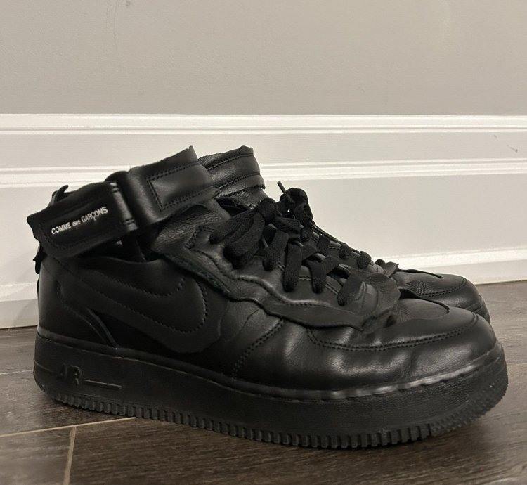 Nike Cdg Air Force 1 Mid