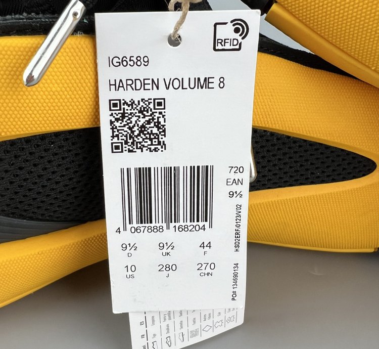 Adidas Harden Volume 8 Men Basketball Shoes Us 10