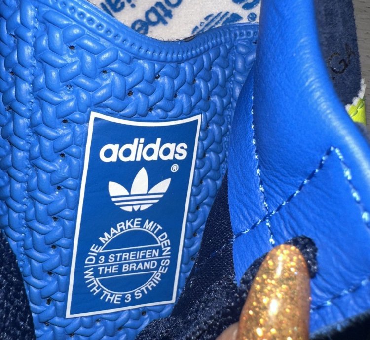 Adidas Hochelaga Spzl Night Indigo Solar Yellow Sneakers