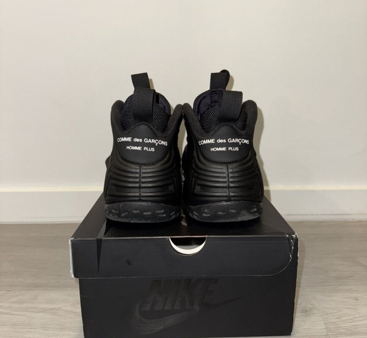 Nike Cdg Foamposite Black Us 9