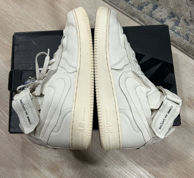 Nike Comme Des Gar Ons Air Force 1 Mid