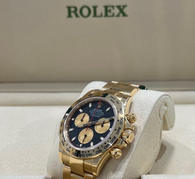 Rolex Daytona Yellow Gold Daytona Paul Newman 2022 Unworn 116508 Box And Papers