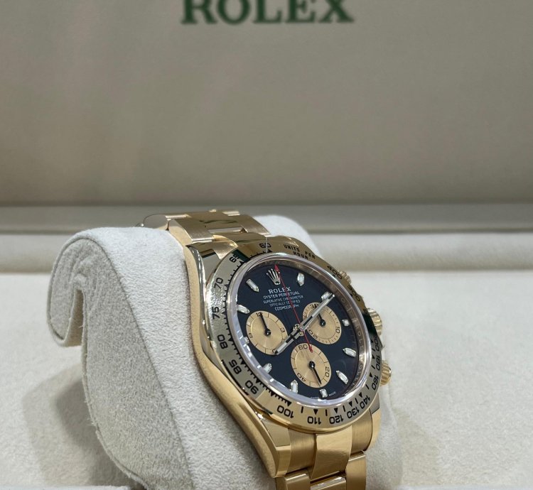 Rolex Daytona Yellow Gold Daytona Paul Newman 2022 Unworn 116508 Box And Papers