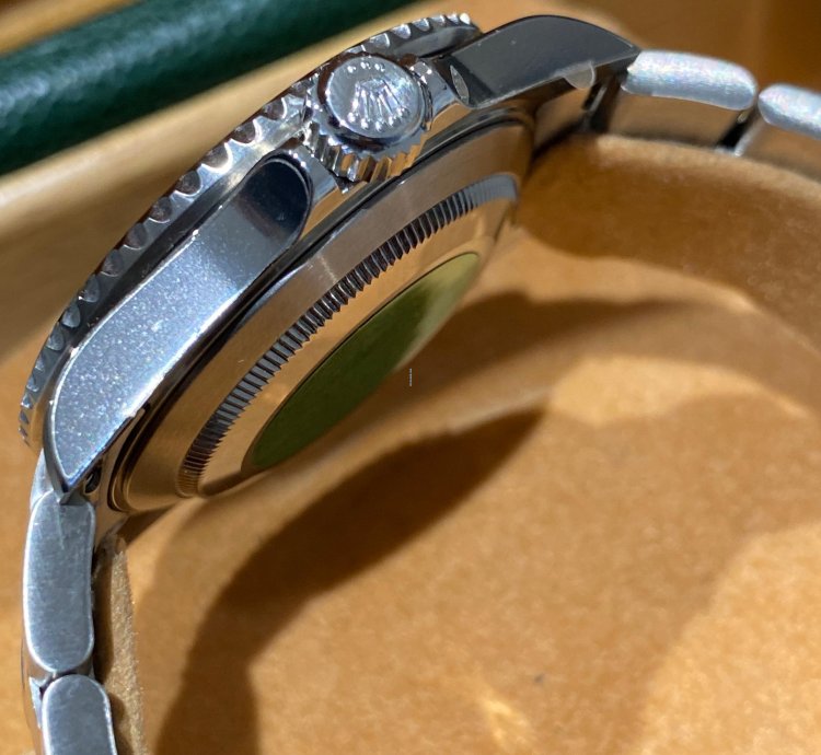Rolex Submariner Date Kermit Fat Four Nos Serial F4