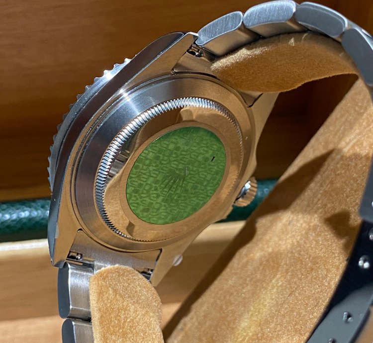 Rolex Submariner Date Kermit Fat Four Nos Serial F4