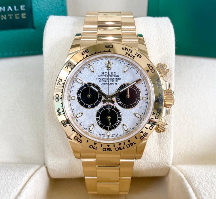 Rolex Daytona Yellow Gold Meteorite Dial 2023