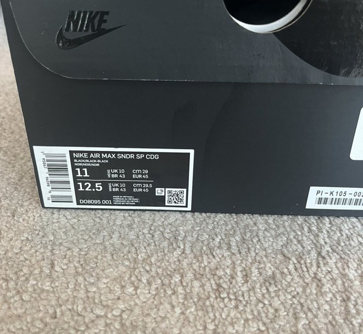 Nike Comme Des Gar Ons Homme Plus Air Max Sunder Sp