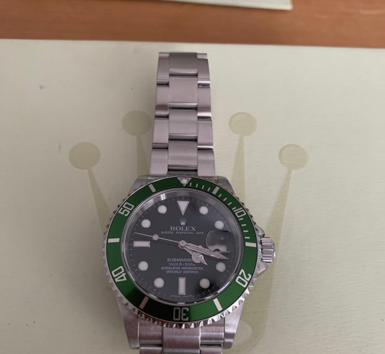Rolex Submariner Date Kermit Full Set Revision Und Aufarbeitung Mitte 2022