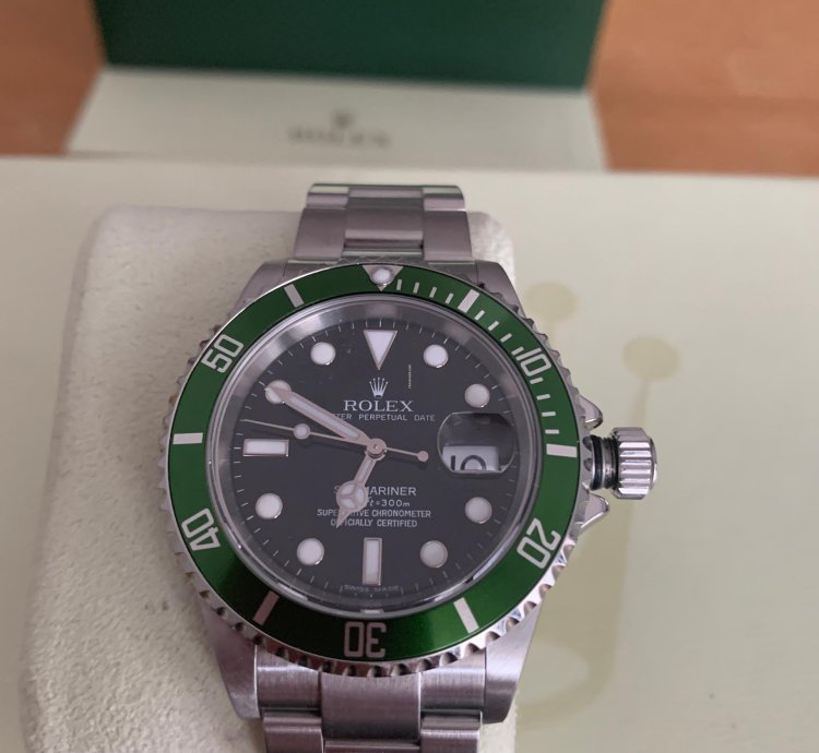 Rolex Submariner Date Kermit Full Set Revision Und Aufarbeitung Mitte 2022