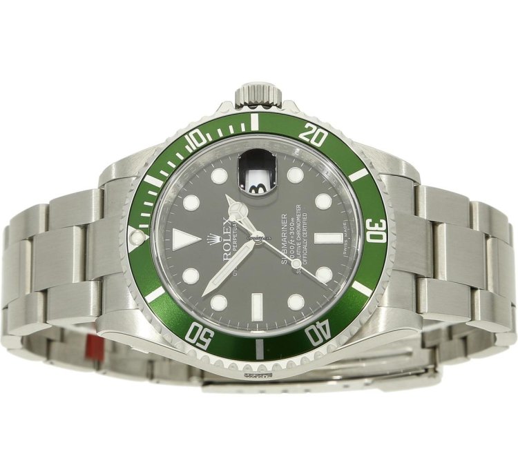 Rolex Submariner Date Kermit Full Sticker On Full Set 2010