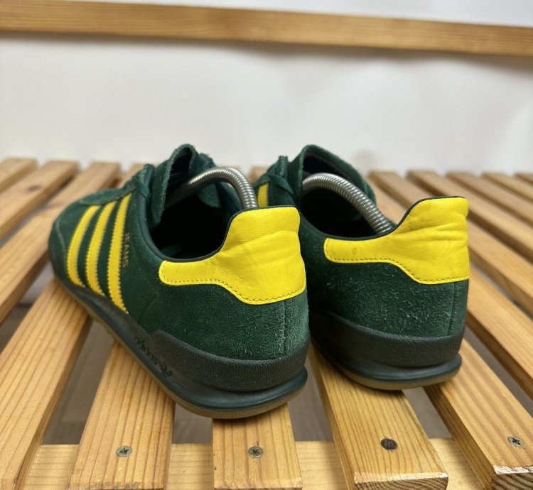 Adidas Jeans Green Shoes Sneakers Vintage