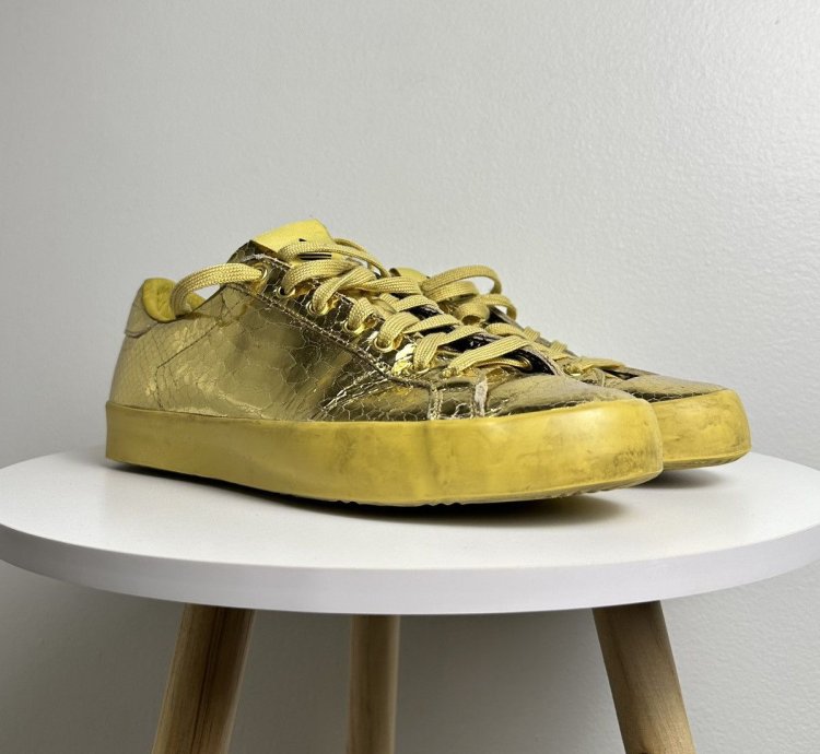 Adidas Jeremy Scott Gold Laver Sneakers