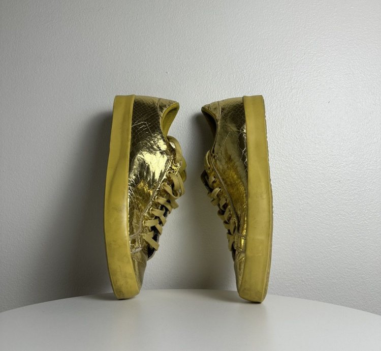 Adidas Jeremy Scott Gold Laver Sneakers