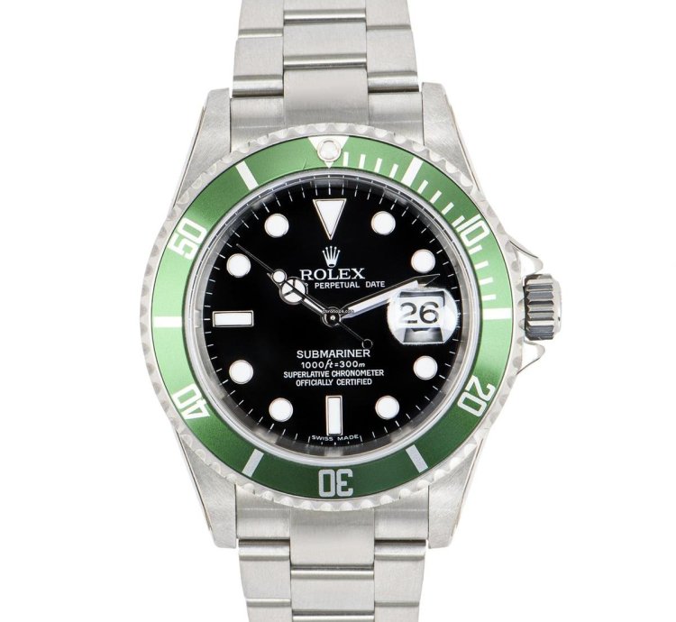 Rolex Submariner Date Kermit Nos 16610lv