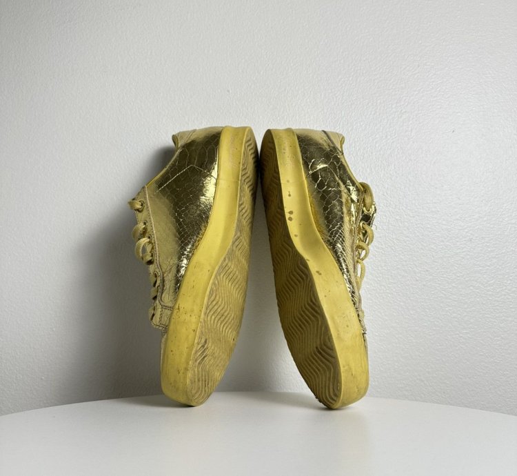 Adidas Jeremy Scott Gold Laver Sneakers