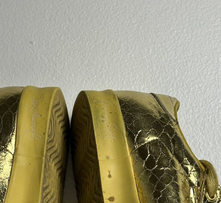 Adidas Jeremy Scott Gold Laver Sneakers