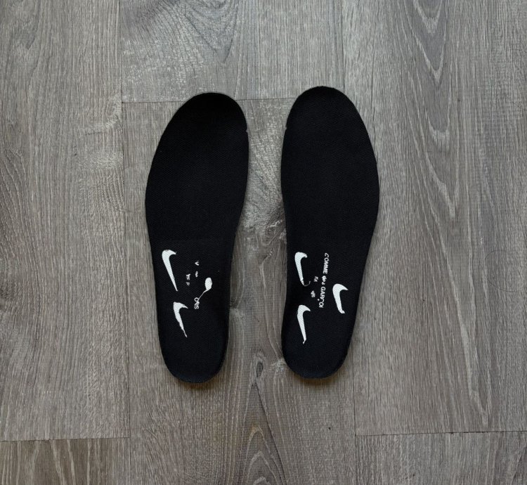 Nike Comme Des Garcons Foamposite Black