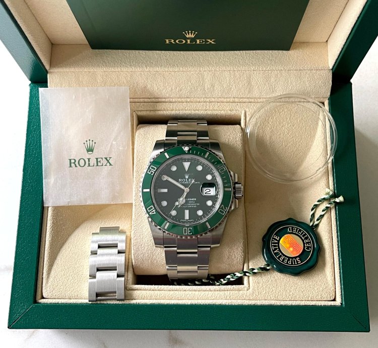 Rolex Submariner Date Magnifique Rolex Hulk Neuve