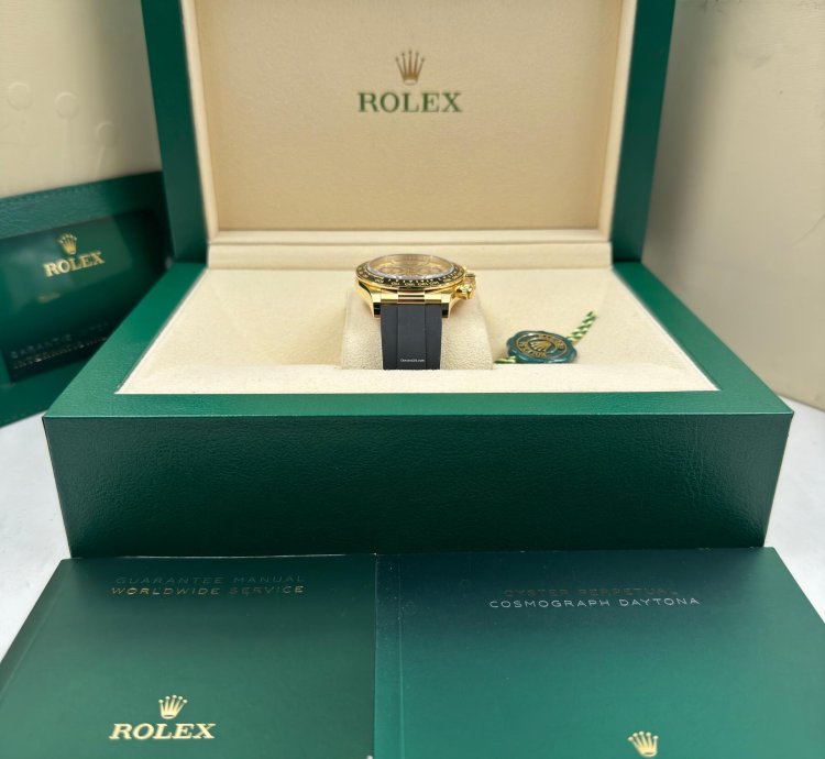 Rolex Daytona Yellow Gold Oysterflex Champagne 126518ln Unworn 2024