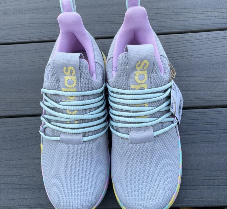 Adidas Lite Racer Adapt 7 0 Kids Running Slipon Shoes Sz 4