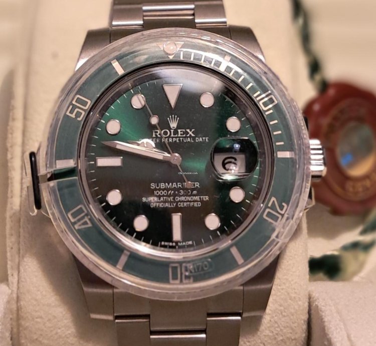 Rolex Submariner Date Nuovo Mai Indossato Con Pellicole