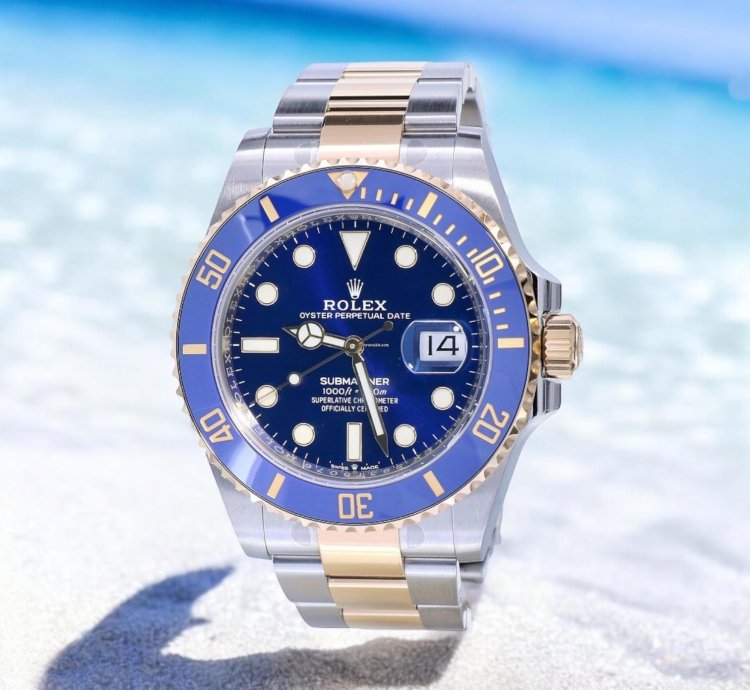 Rolex Submariner Date Oyster Submariner Gold Steel Blue Dial 41 Mm Unworn 2024