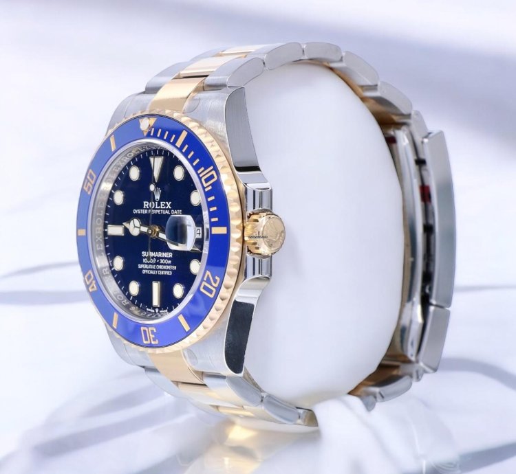 Rolex Submariner Date Oyster Submariner Gold Steel Blue Dial 41 Mm Unworn 2024