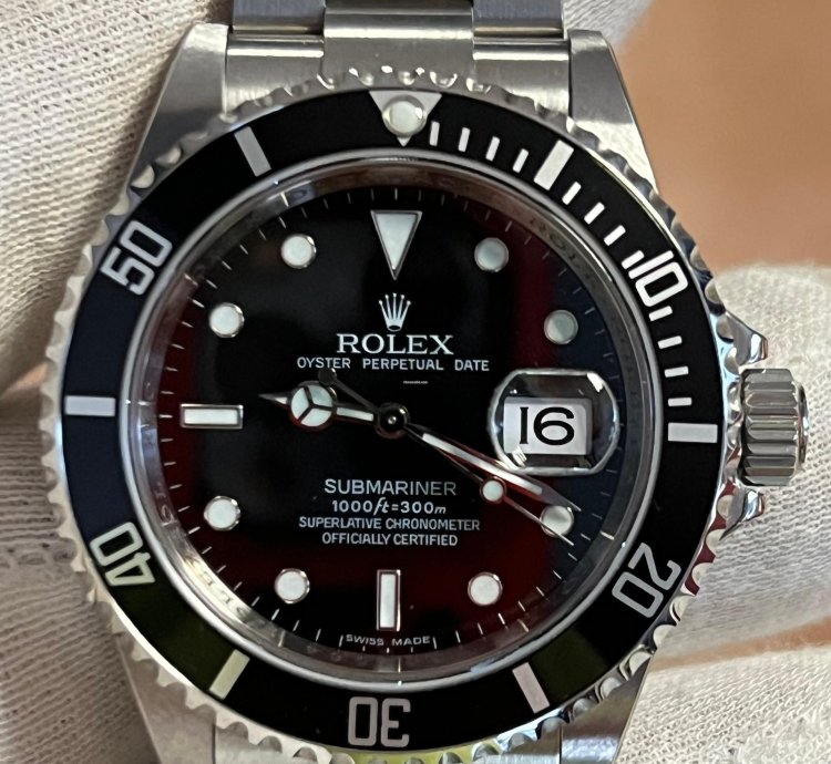Rolex Submariner Date Ref 16610 Neu Open Papers Lc 100 Deutsch Verklebt