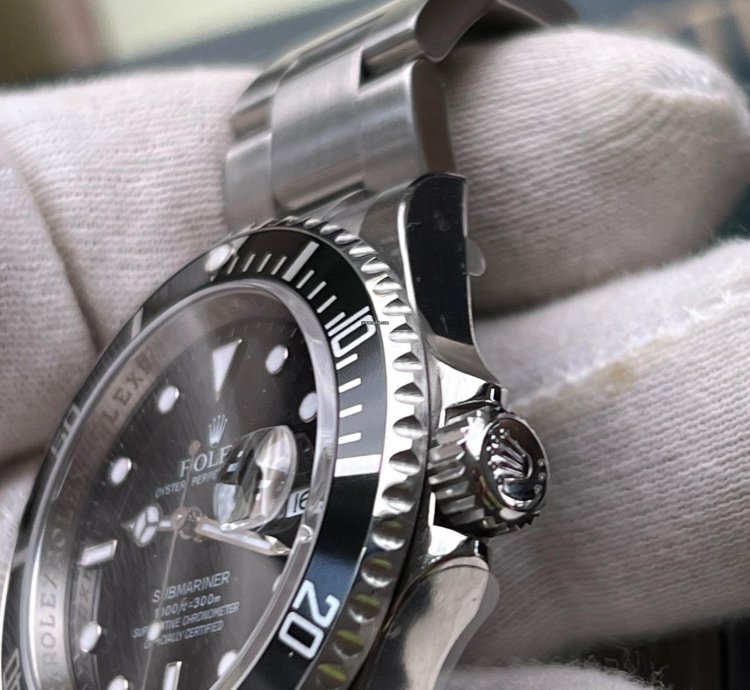 Rolex Submariner Date Ref 16610 Neu Open Papers Lc 100 Deutsch Verklebt