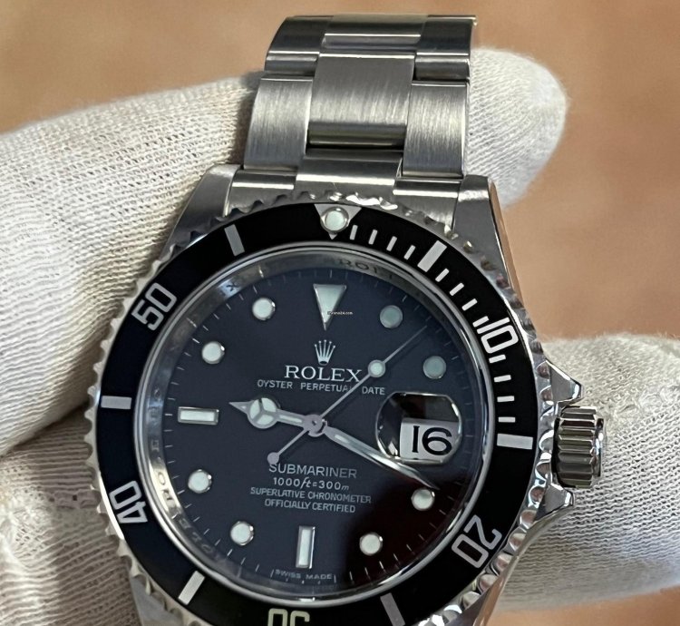 Rolex Submariner Date Ref 16610 Neu Open Papers Lc 100 Deutsch Verklebt