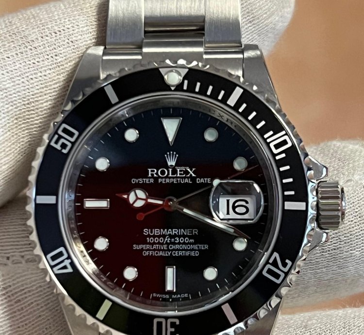 Rolex Submariner Date Ref 16610 Neu Open Papers Lc 100 Deutsch Verklebt