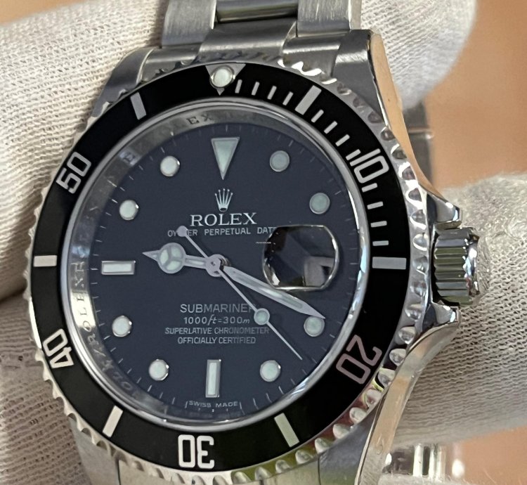 Rolex Submariner Date Ref 16610 Neu Open Papers Lc 100 Deutsch Verklebt