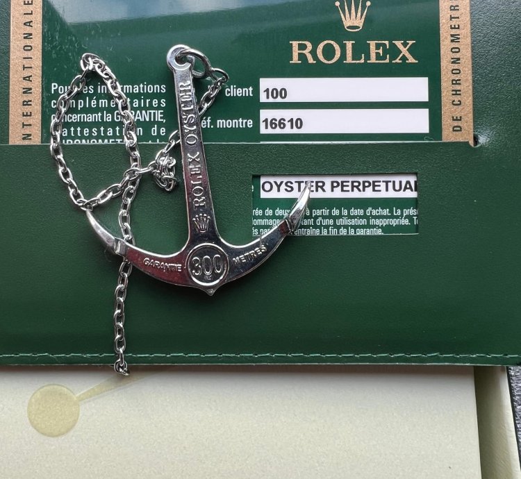 Rolex Submariner Date Ref 16610 Neu Open Papers Lc 100 Deutsch Verklebt
