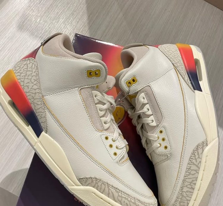 Jordan 3 Retro Sp J Balvin Medellín Sunset