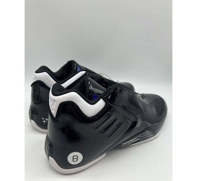 Adidas Men Tmac 3 Restomod Magic 8 Ball Black White Size 7