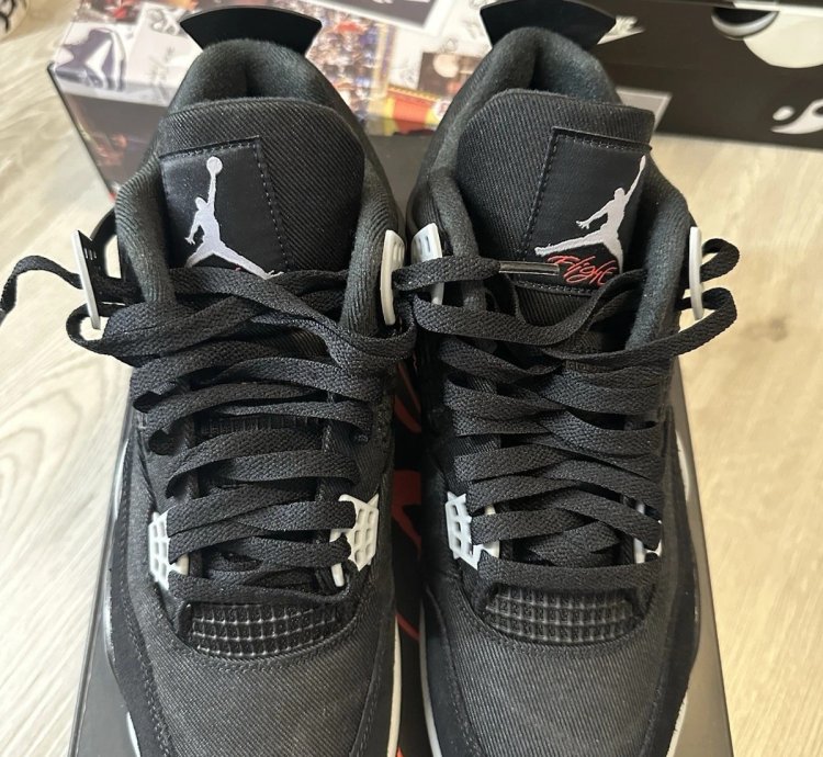 Jordan 4 Retro Se Black Canvas