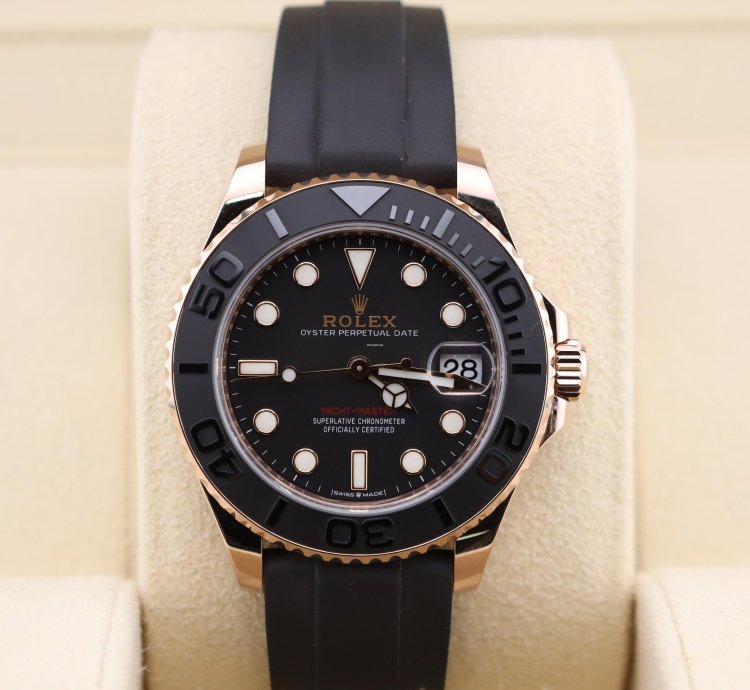Rolex Yacht-master 37 268655 Oysterflex Full Set Unworn