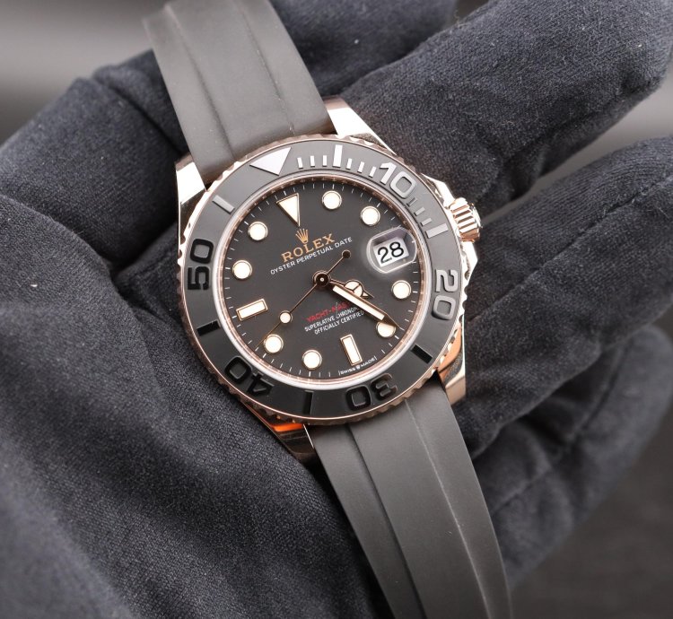 Rolex Yacht-master 37 268655 Oysterflex Full Set Unworn