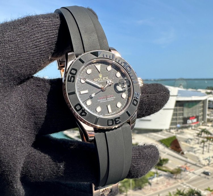 Rolex Yacht-master 37 268655 Oysterflex Full Set Unworn