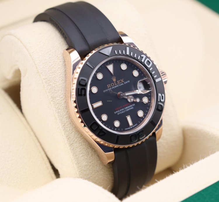 Rolex Yacht-master 37 268655 Oysterflex Full Set Unworn