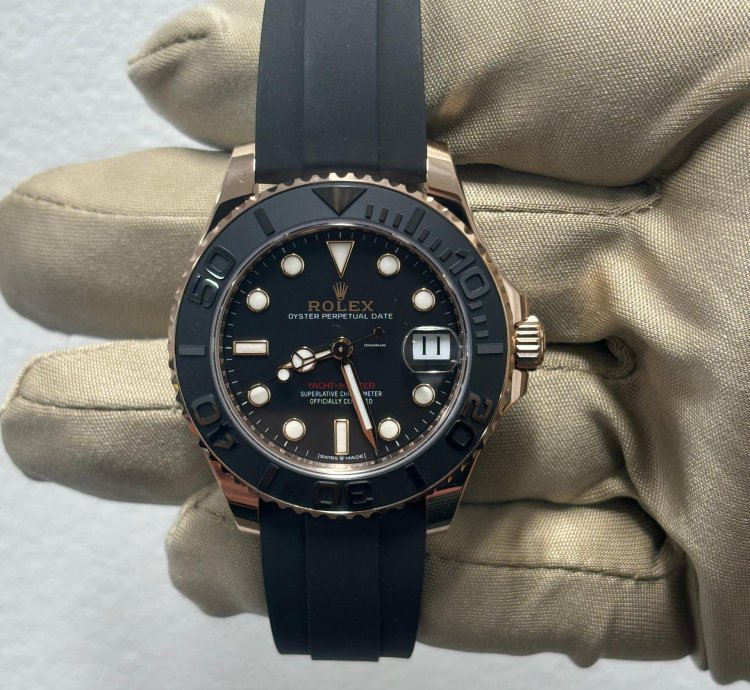 Rolex Yacht-master 37 37mm Oysterflex 268655 New 2023