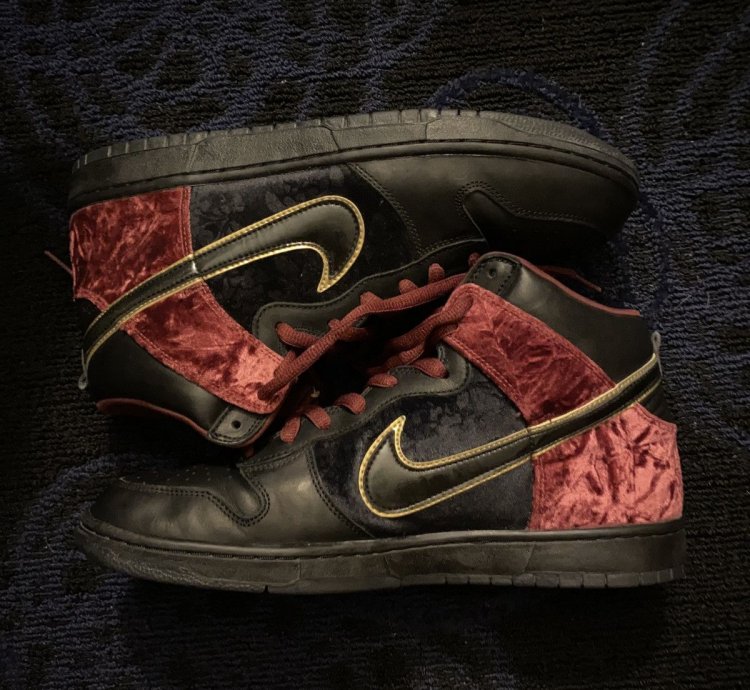 Nike Dunk High Sb Bloody Sunday 2007