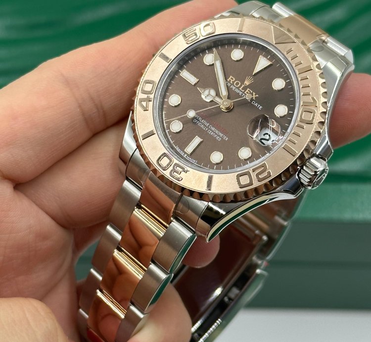 Rolex Yacht-master 37 Choco Dial