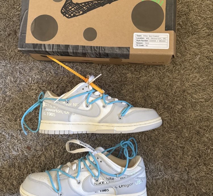 Nike Dunk Low Off-white Lot 2