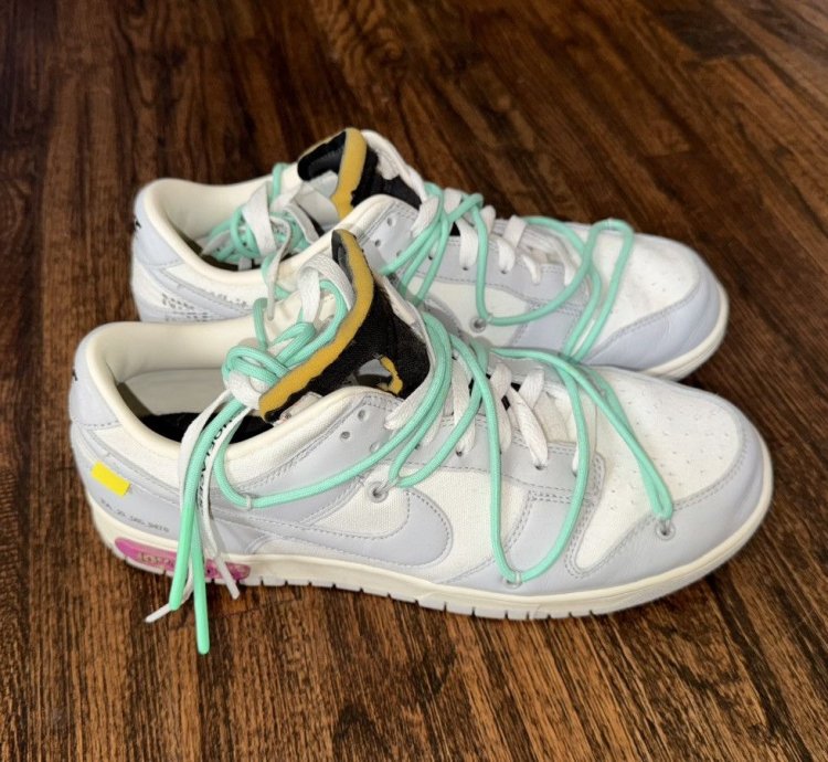 Nike Dunk Low Off-white Lot 4 Of 50 Size Men Us 10 5