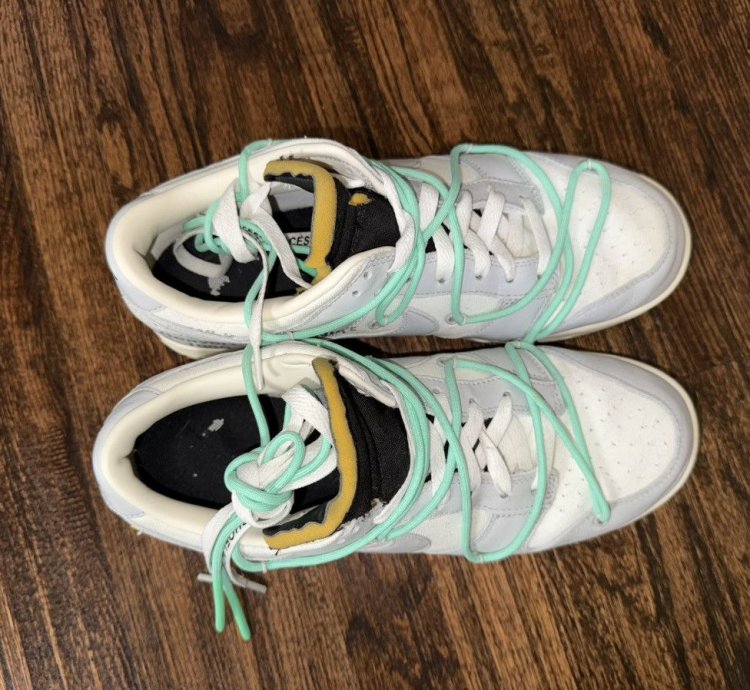 Nike Dunk Low Off-white Lot 4 Of 50 Size Men Us 10 5