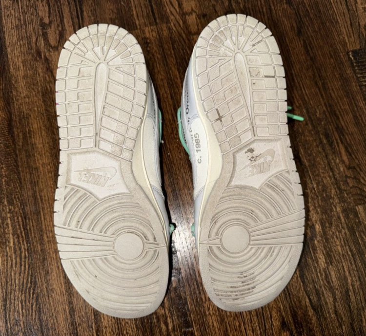 Nike Dunk Low Off-white Lot 4 Of 50 Size Men Us 10 5