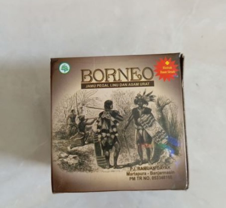 Borneo Capsules Soursop Leaf Extractt For Goutt Rheumatismm 1 Box